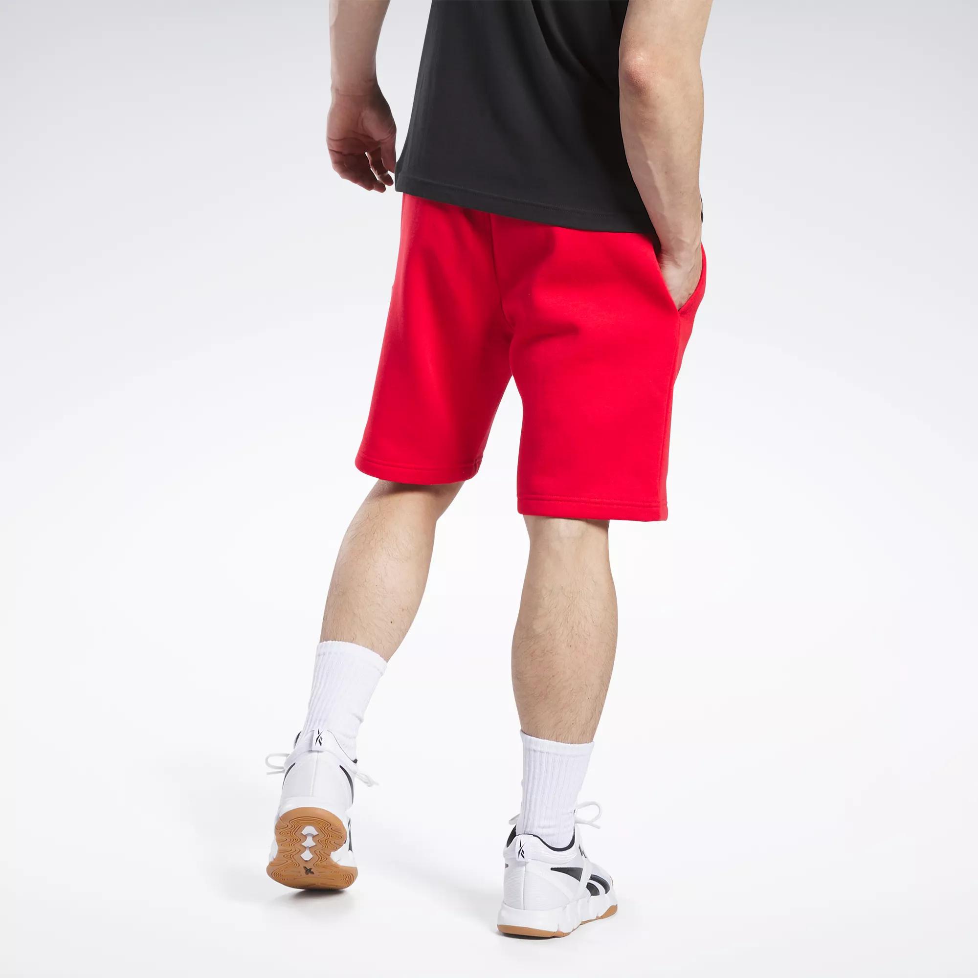 Reebok Shorts Identity Fleece Cinzento