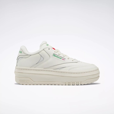 Reebok Club C 85 Vintage Top - Chalk / Paper White / Glen Green – Kith