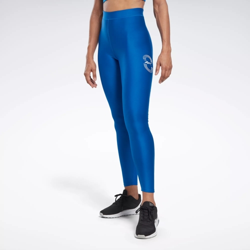 | Leggings - Blue Reebok Vector Running Vector