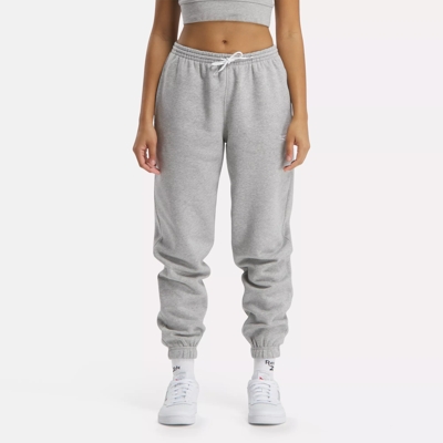 Reebok Identity Fleece Joggers (Plus Size) - Black