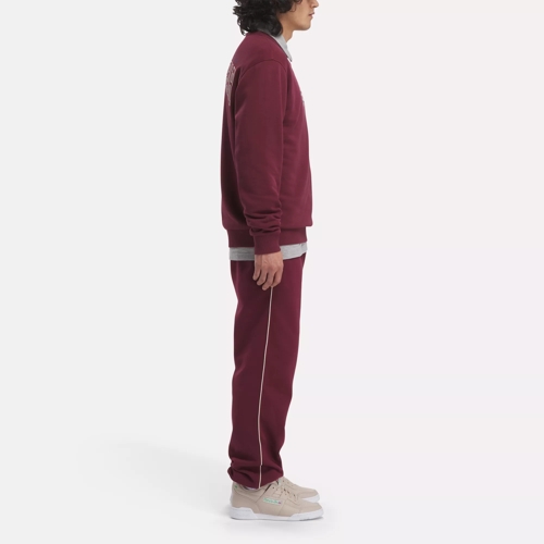 Classics Sporting Goods Crew Sweatshirt - Classic Maroon | Reebok 