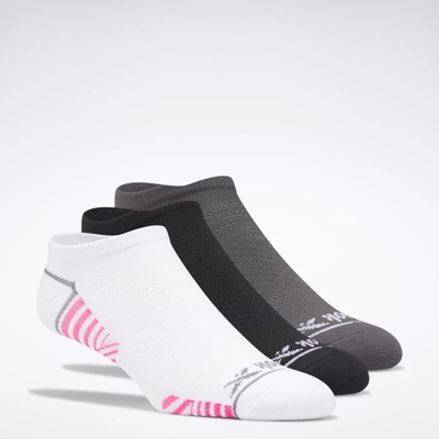 Zoned Cushion No-Show Socks 3 Pairs