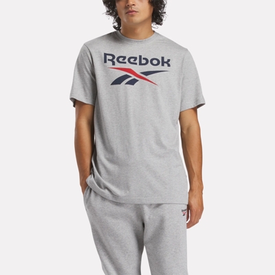 Reebok Identity Big Stacked Logo T-Shirt