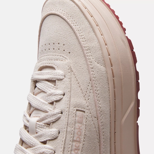 Reebok Club C Double GEO Women's Shoes Cloud White-Pursuit Pink-Maroon –  Sports Plaza NY