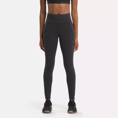 Reebok Identity Small Logo Cotton Leggings - Black | Reebok