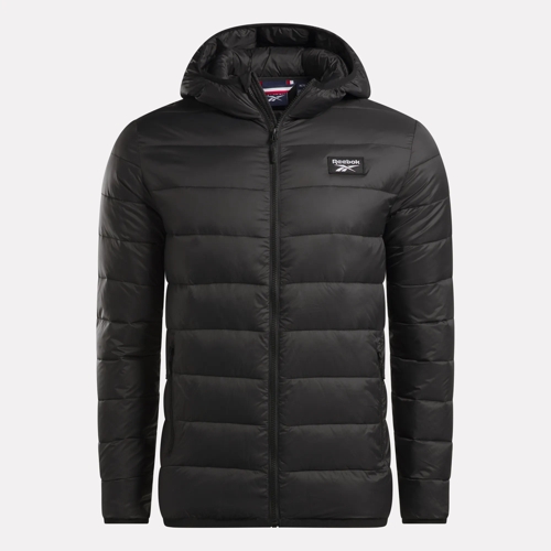 Reebok glacier shield quilted hooded jacket online