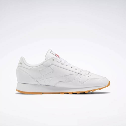 Classic Leather Shoes - Pure Grey Reebok Reebok 3 Ftwr / / | Rubber Gum-03 White