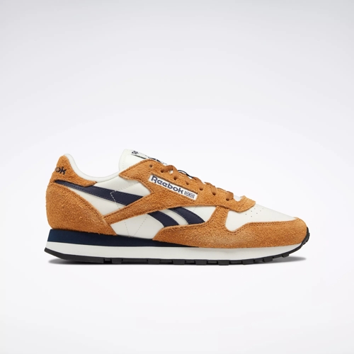 Imperial Sembrar lento Classic Leather Shoes - Chalk / Wild Brown / Vector Navy | Reebok