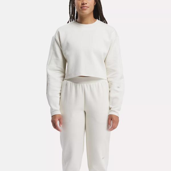 Reebok Women DreamBlend Cotton Midlayer Sweatshirt (H50232) 