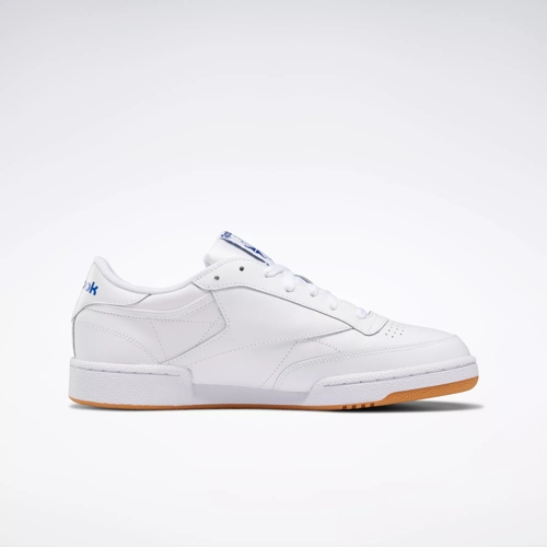 Reebok Zapatilla Walking Hombre Club C 85 blanco