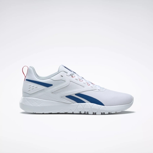 Flexagon Energy 4 Men's Training Shoes - Ftwr White / Pure Grey 2 Vector Blue | Reebok