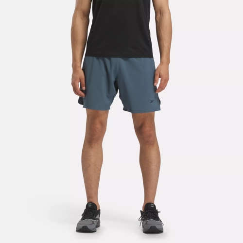 Off To A Good Start Spring Blue Running Shorts