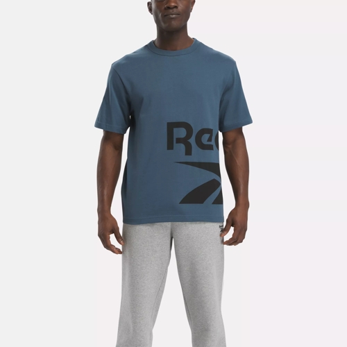 Reebok T-Shirt Running Essentials Graphics Blue