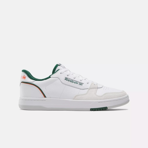 Reebok Men s Phase Court White Green Size 12