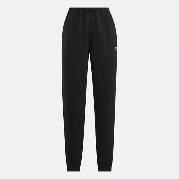 Reebok Identity Fleece Joggers Womens Athletic Pants X Small Black