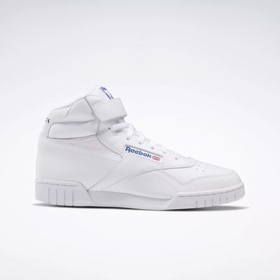 Reebok Classic EX-O-FIT HI White - Free delivery  Spartoo NET ! - Shoes  Low top trainers USD/$82.40
