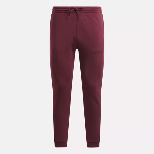 Reebok Identity Fleece Joggers in CLASSIC BURGUNDY