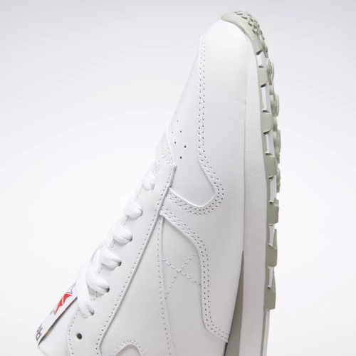 Classic Leather Shoes - Ftwr White / Ftwr White / Pure Grey 3 | Reebok