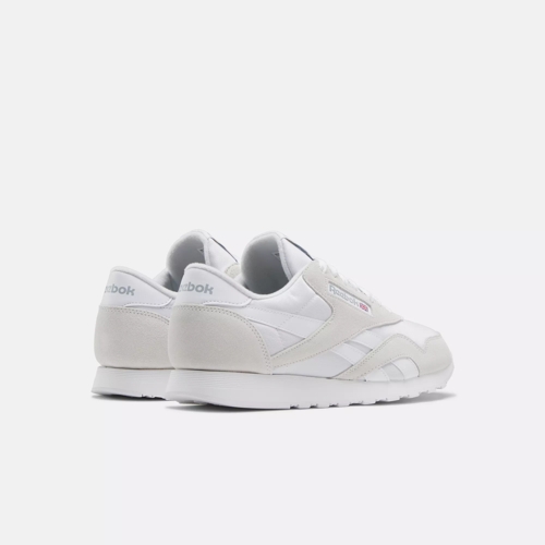 Classic Nylon Shoes White White White Reebok