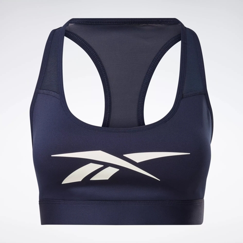 Buy Reebok crossfit front rack sports bra echo blue Online