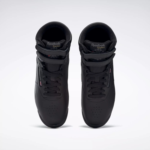 Reebok high tops womens black on sale