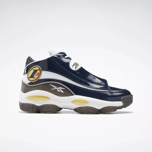 Mil millones demoler florero The Answer DMX Basketball Shoes - Collegiate Navy / Ftwr White / Rbk Brass  | Reebok