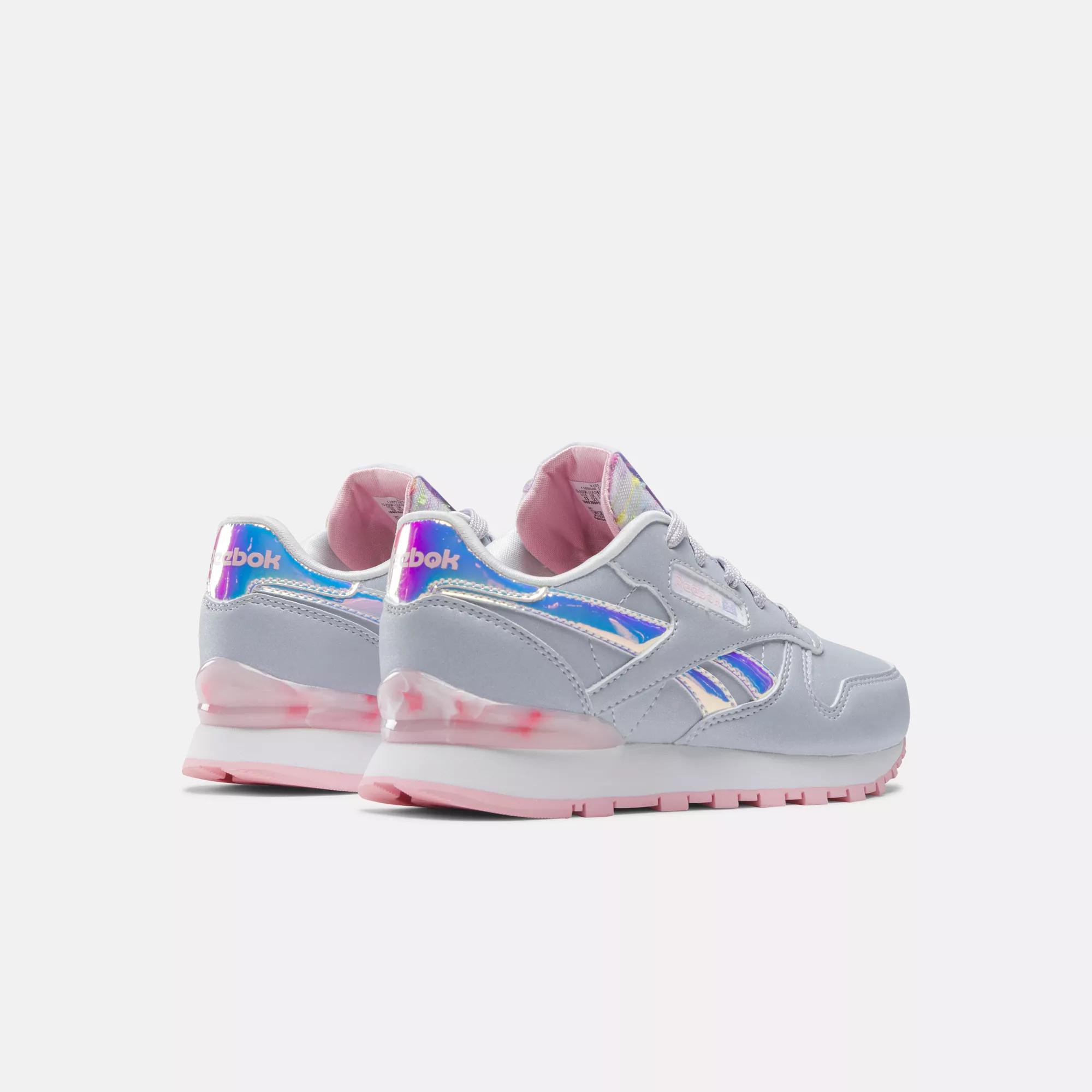 Reebok classic leather transform hot sale pink