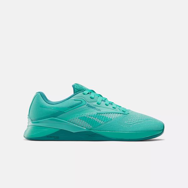 Reebok Women s Nano X4 Women s Shoes Unleashed Green Team Teal 9.5 B Medium