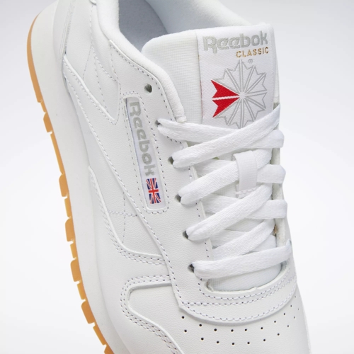 White women's reebok clearance classics