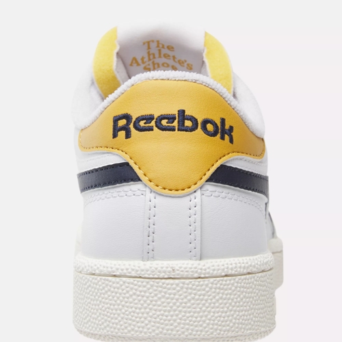 / Vector Revenge Men\'s Reebok Gold / - White Shoes C | Retro Club Navy