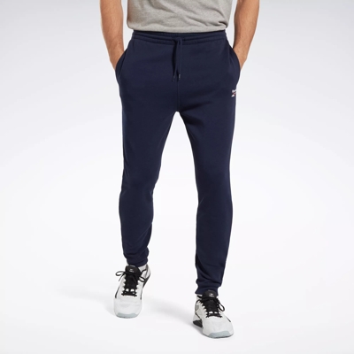 NWT Reebok Slim Athletic Fit Black Men's Jogger Sweatpants Size 2XL Zipper  Legs 