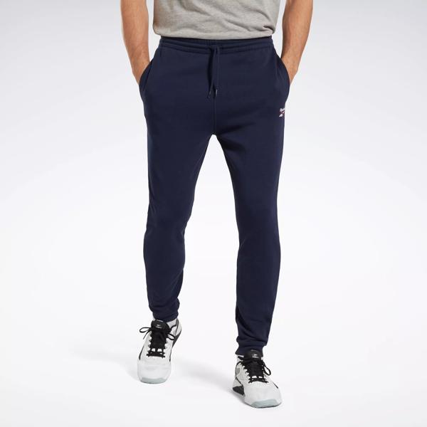 Reebok Classics Reverse Men's Fleece Pants Preto HS5795