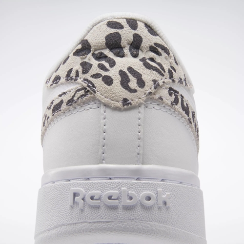 Reebok Club C Double White & Black Shoes