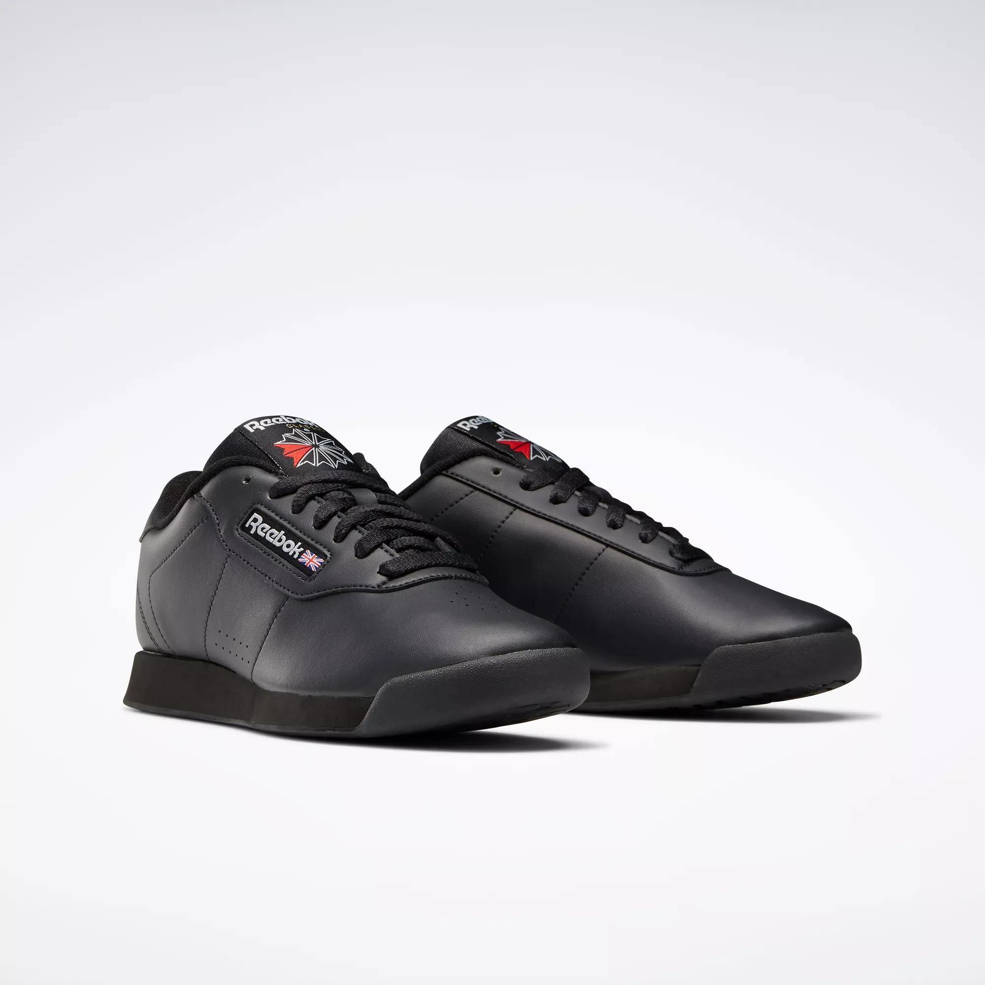 Reebok Classic Princess Women's Sneakers Athletic Shoe Black Trainers #344  #120