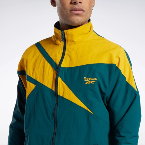 morbiditet Vred Fare Classics Vector Track Jacket - Forest Green | Reebok