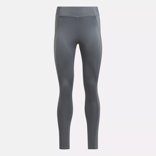 Reebok Yoga High Rise Performance Rib Leggings Xl Grout : Target