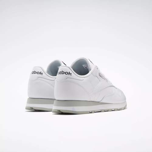 White and grey clearance reebok