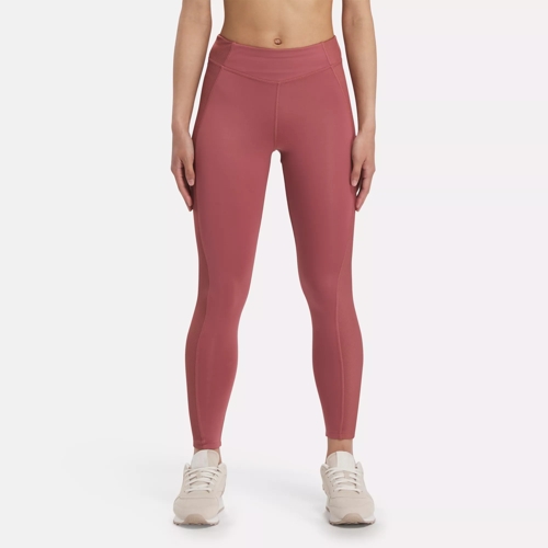 Reebok Women's Yoga High Rise Performance Rib Leggings