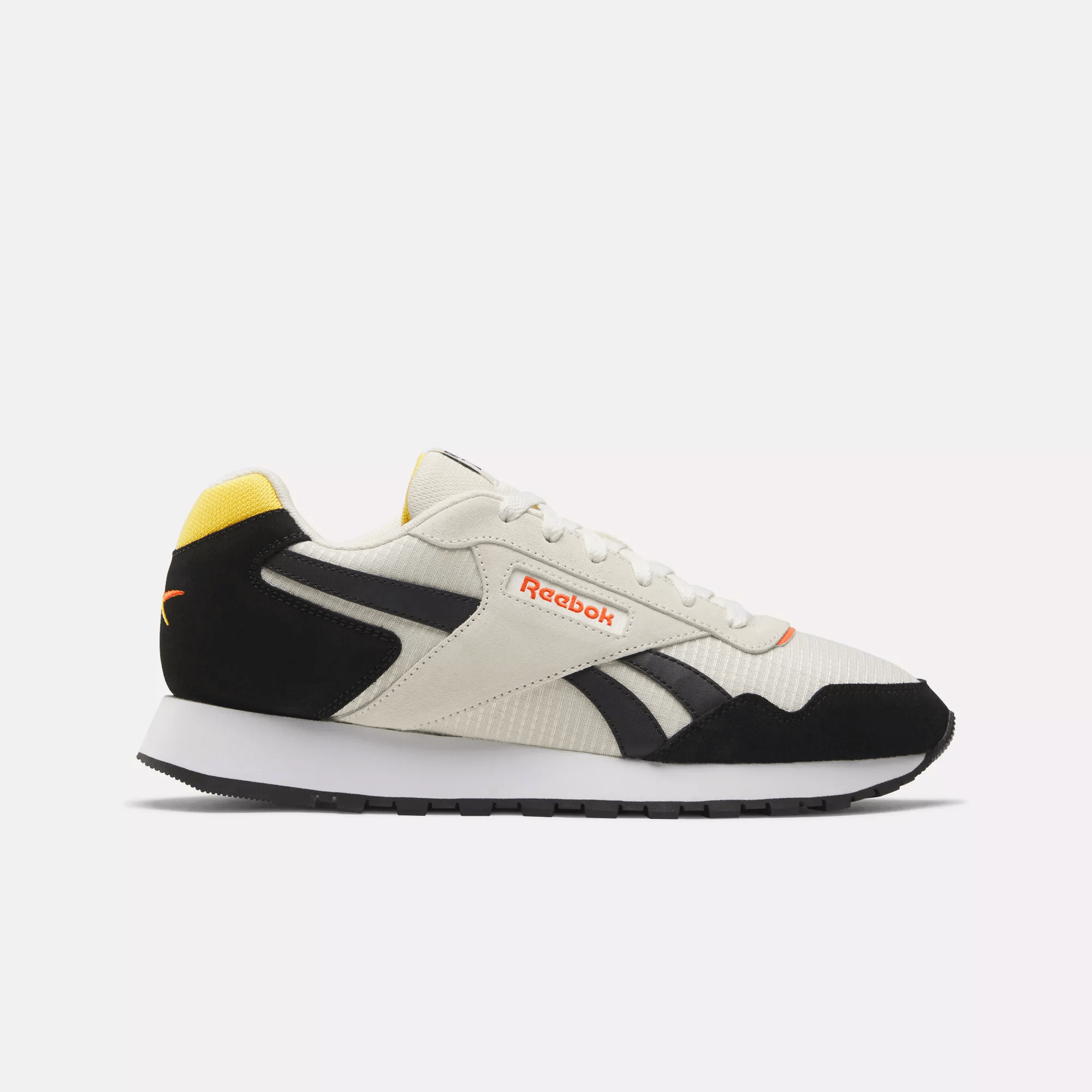 Reebok Classic Leather Ripple Sneakers In Alabaster/black/white