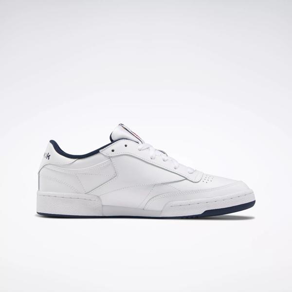 Reebok Club MEMT, Zapatillas Hombre, Blanco/Collegiate Navy/White