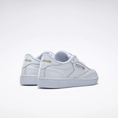 WOMENS REEBOK CLUB C 85 WHITE/GREY SNEAKERS