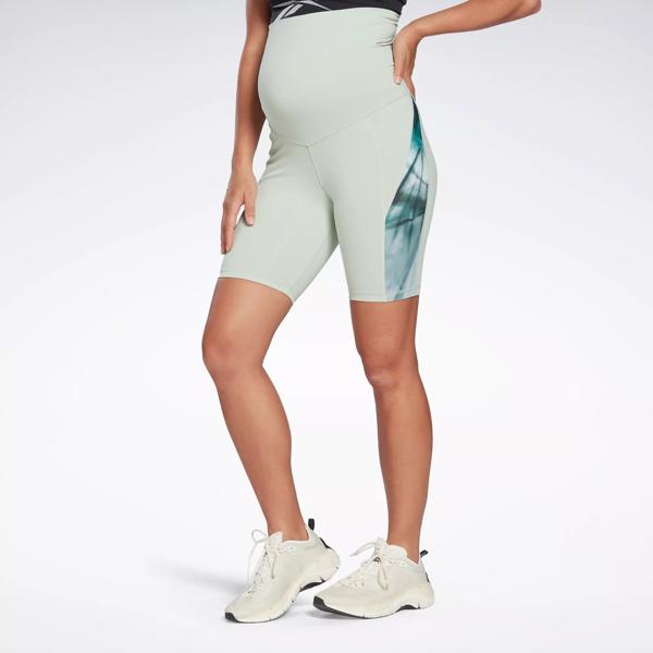 Reebok Lux Maternity Bike Shorts International Shipping