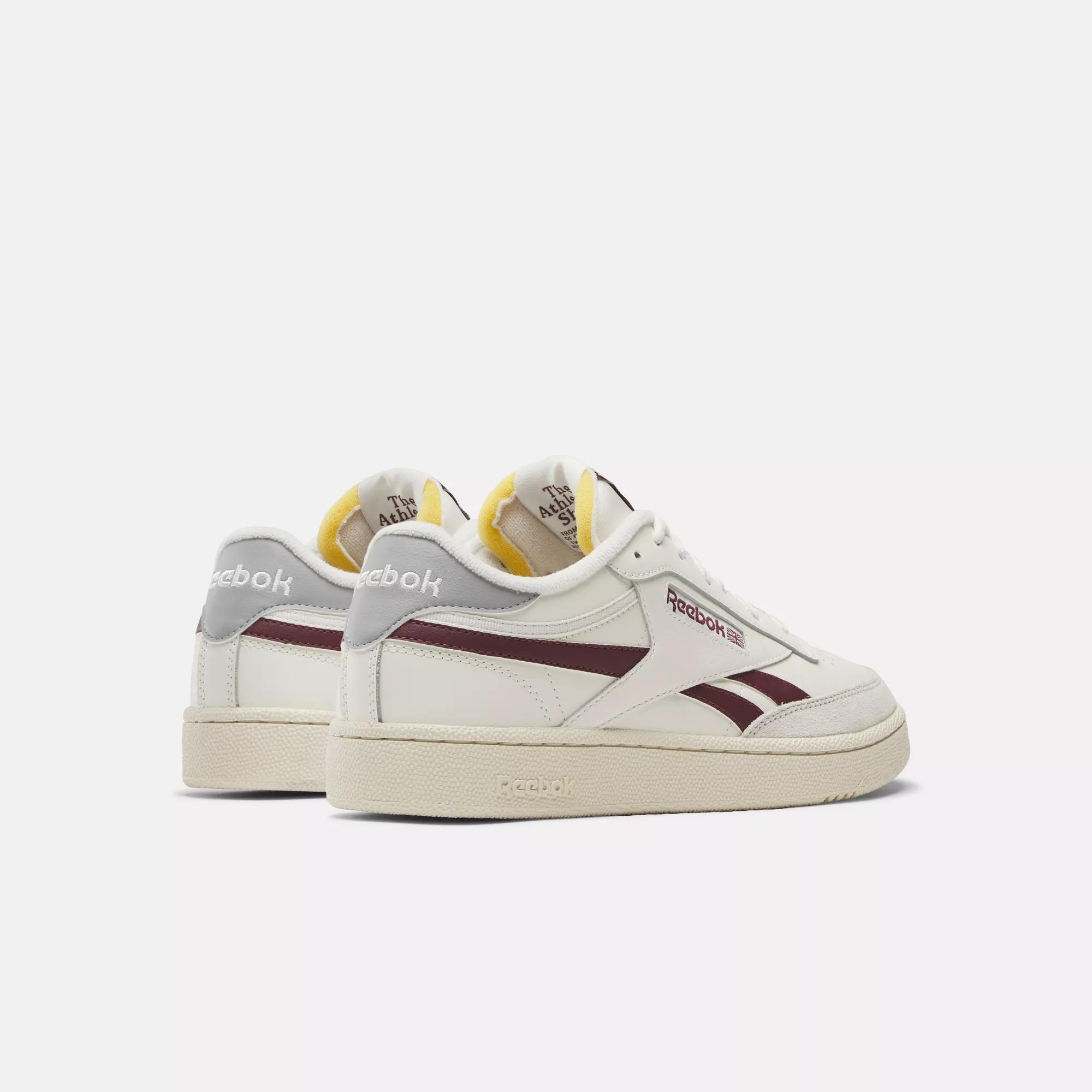 Reebok Club C 85 Revenge Chalk & Burgundy Shoes