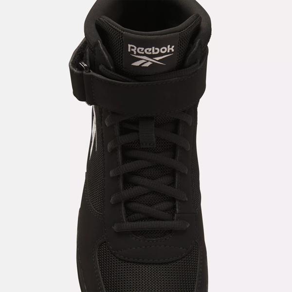 Boxing Mid Shoes Black White Reebok