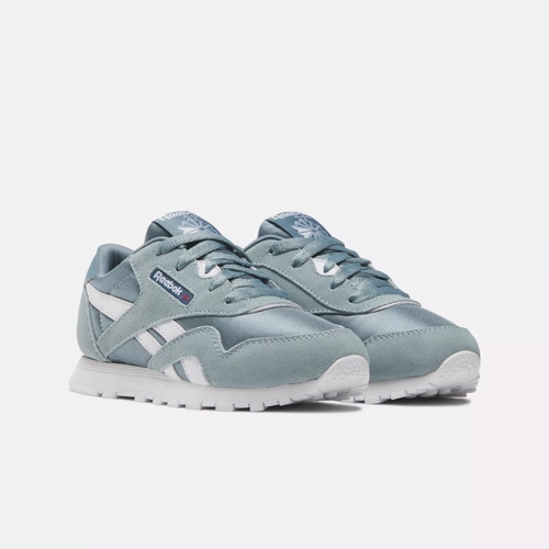 Reebok Classic Nylon Kid s Shoes in Soft Slate White Size 3 WSS