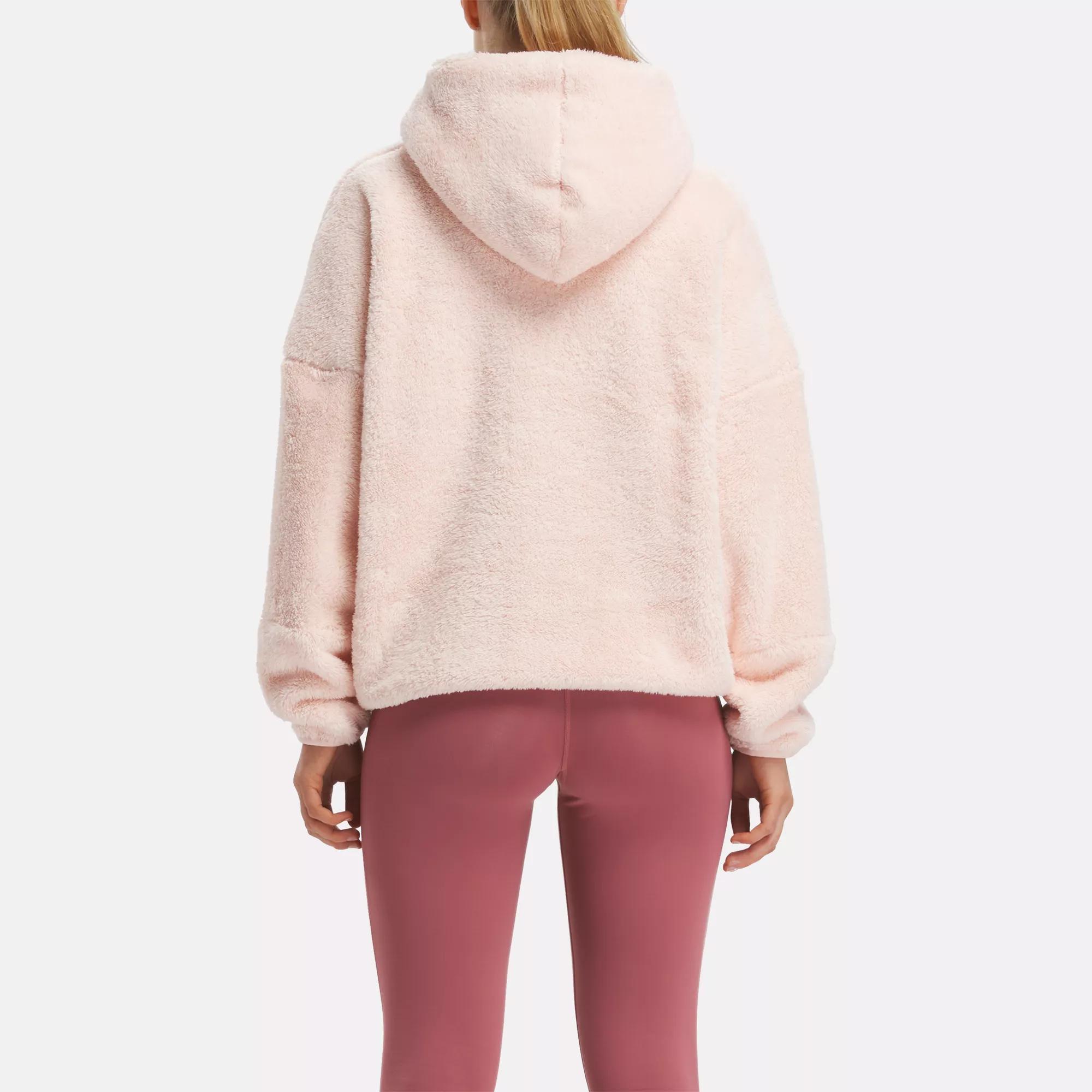 Lux Cozy Plush Hoodie - Possibly Pink