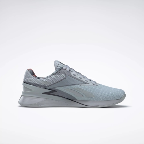 Nano X3 Training Shoes - Cold Grey 2 / Cold Grey 4 / Vector Blue | Reebok