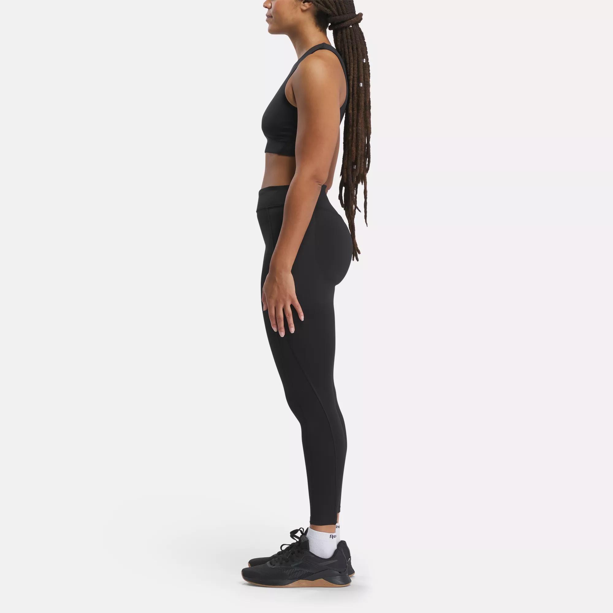 Reebok Womens Lux Vector High Rise Womens Performance Leggings (Black) - Sports  Direct