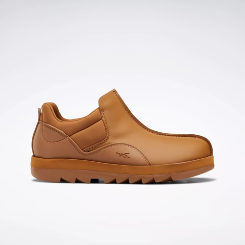 Brown cheap reebok shoes