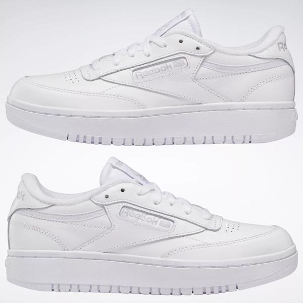 Club C Double Women's Shoes - Ftwr White / Ftwr White / Cold Grey 2 | Reebok